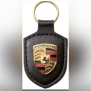 Brand new Porsche key ring.Black